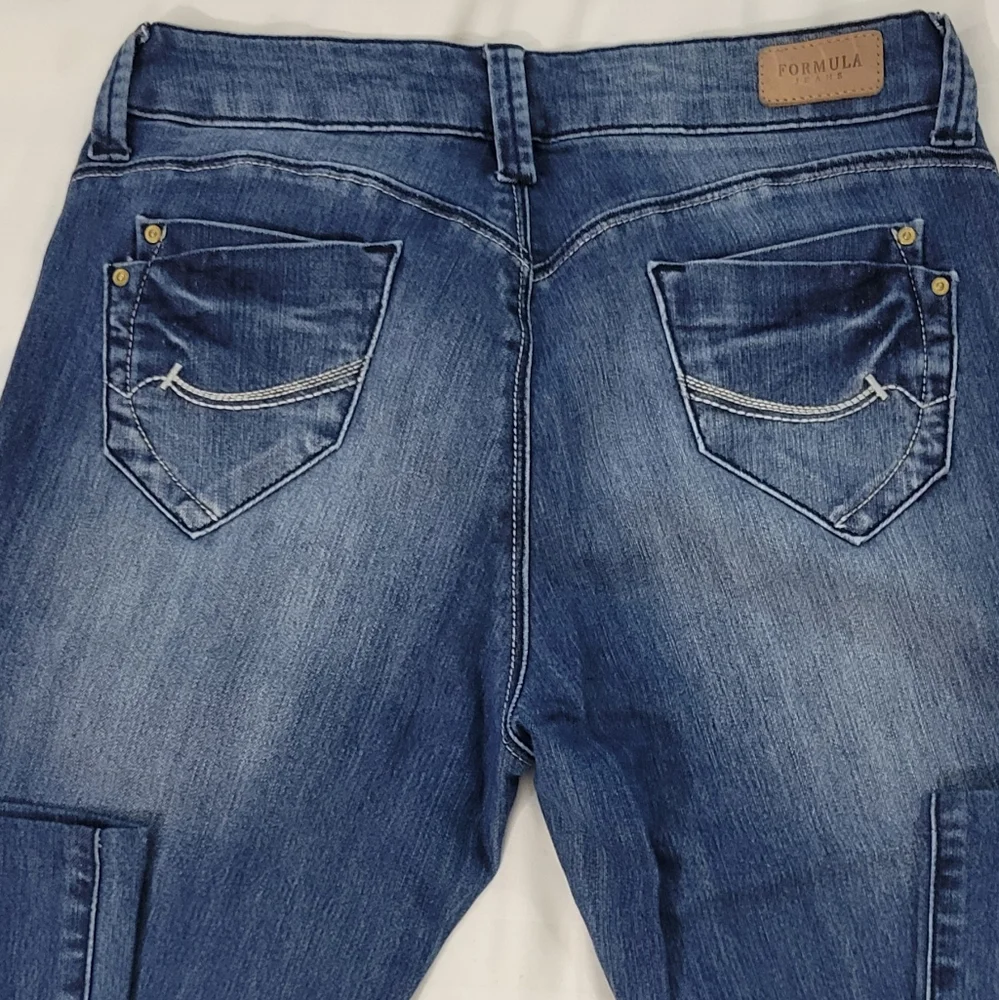 FORMULA Women's Blue Denim Jeans - Picture 2 of 7
